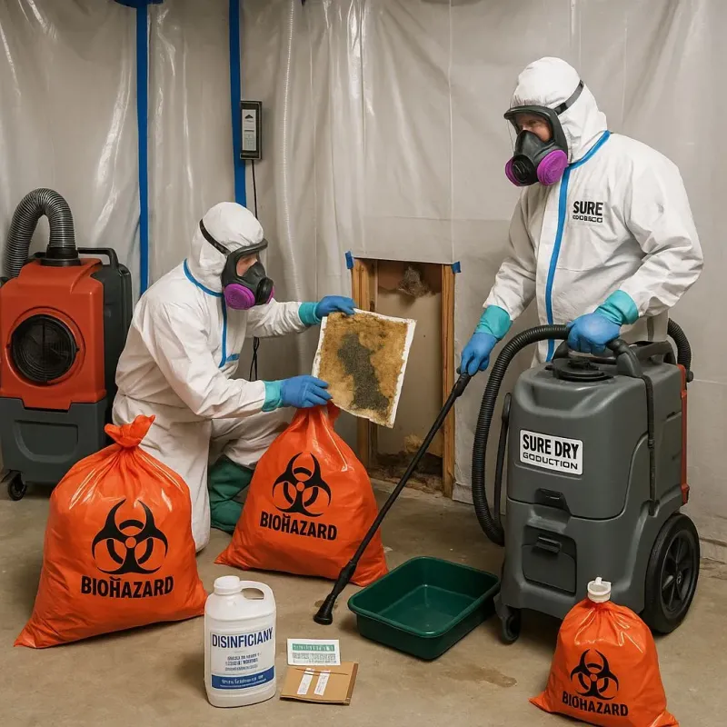 Contaminated Water Handling Protocols process in Middlebourne, WV