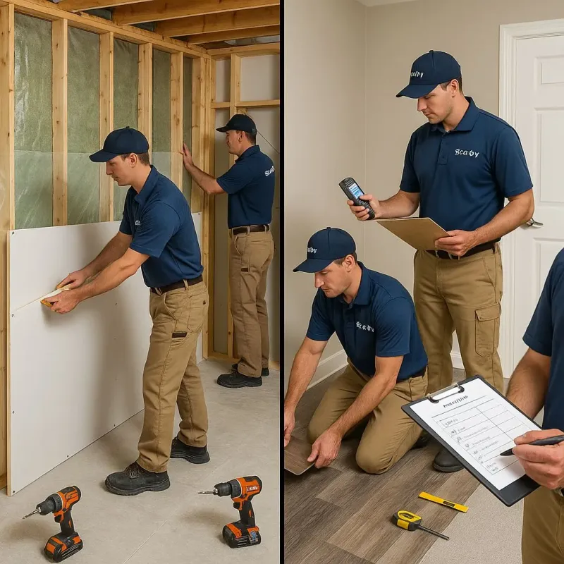 Repairs and Reconstruction process in Middlebourne, WV