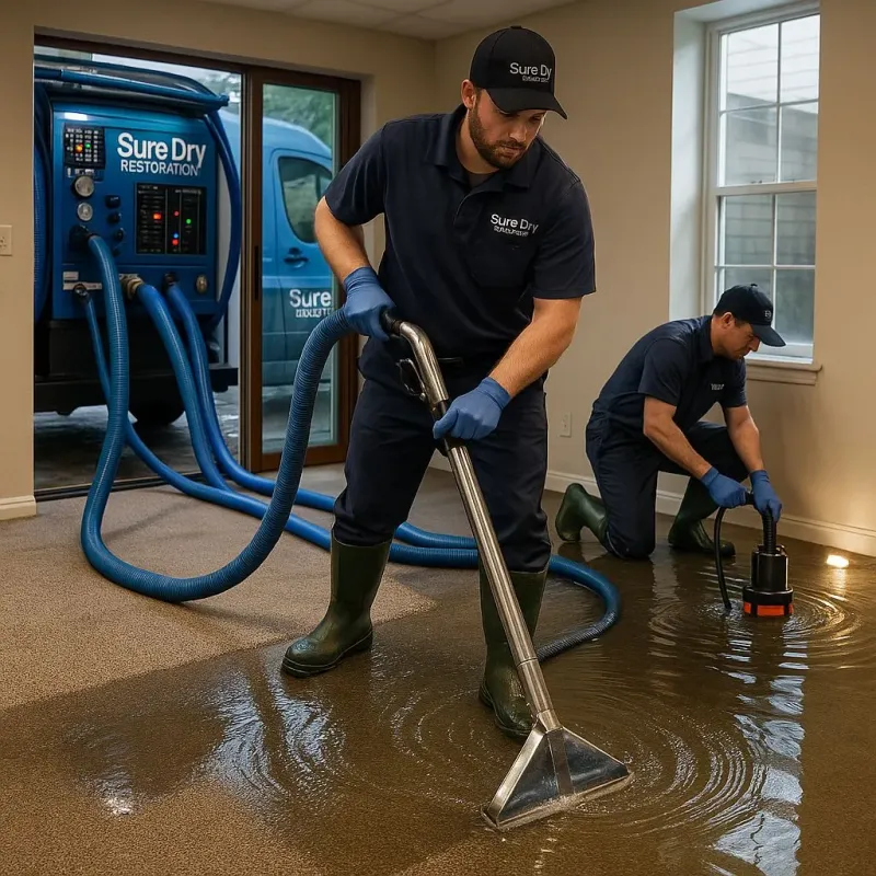 Water Extraction and Removal process in Middlebourne, WV
